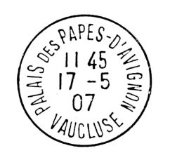 Cachet_de_la_poste_-_1907_-_Palais_des_Papes